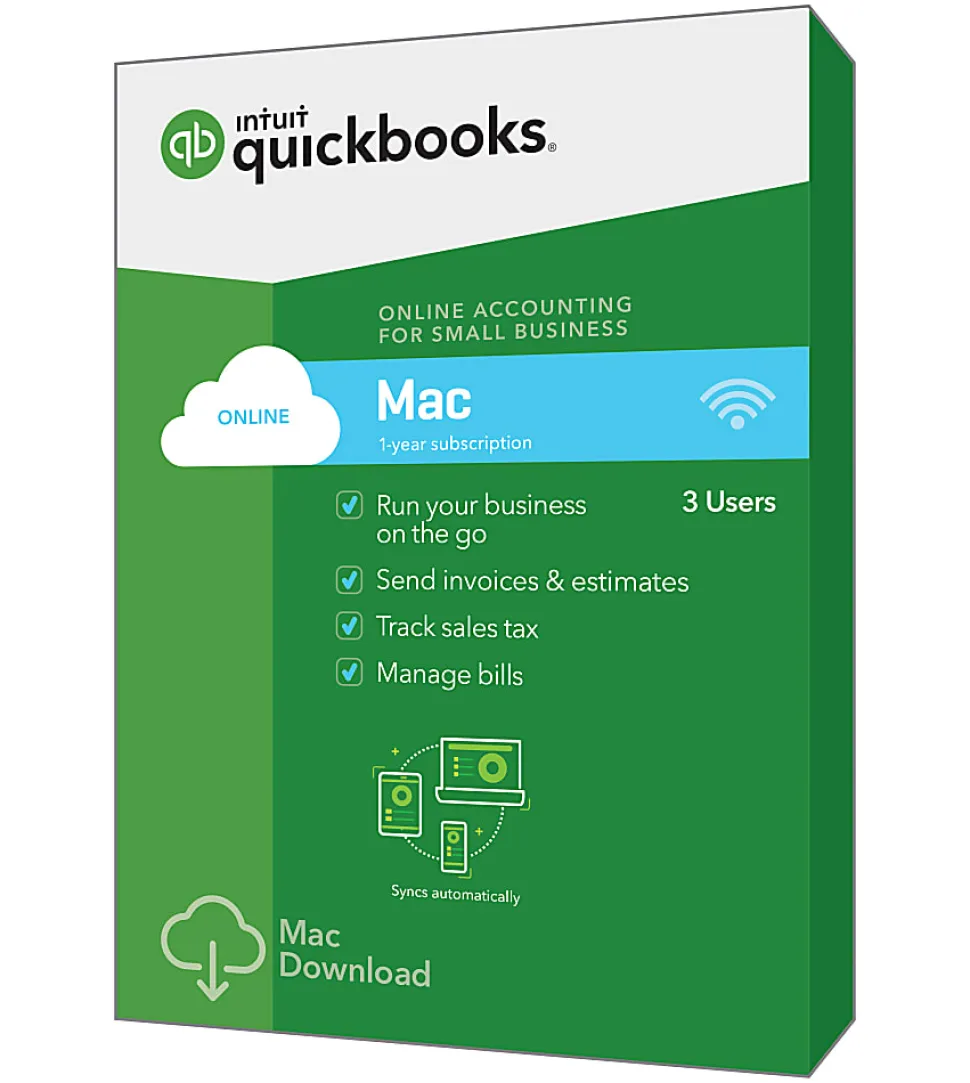Intuit® QuickBooks® Online 2018, For Mac®, Product Key