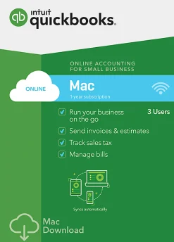 Intuit® QuickBooks® Online 2018, For Mac®, Product Key