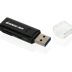 IOGEAR Compact USB 3.0 SDXC/MicroSDXC Card Reader/Writer -