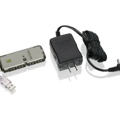 IOGear® MicroHub™ 4-Port USB 2.0 Hub