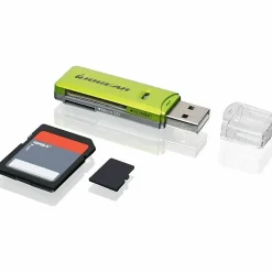 IOGEAR® USB 2.0 SD/MicroSD/MMC Card Reader/Writer
