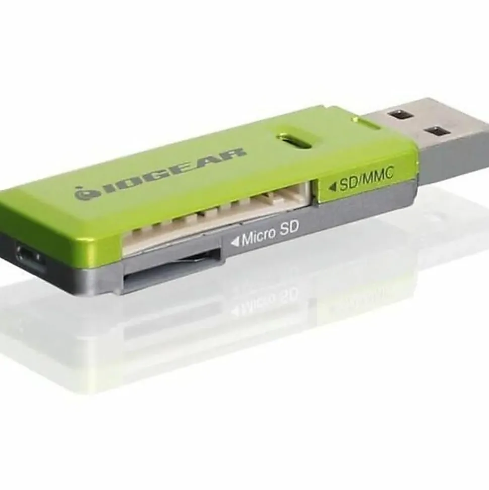 IOGEAR® USB 2.0 SD/MicroSD/MMC Card Reader/Writer