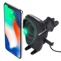 iOttie Easy One Touch Air Vent Mount For Qi-enabled Smartphones, Black, HLCRIO135