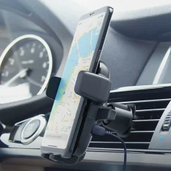 iOttie Easy One Touch Air Vent Mount For Qi-enabled Smartphones, Black, HLCRIO135