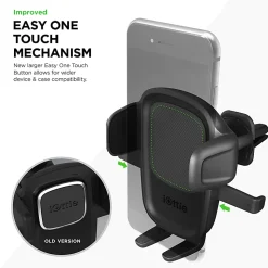 iOttie Easy One-Touch 5 Air Vent & Flush Mount, Black, HLCRIO172