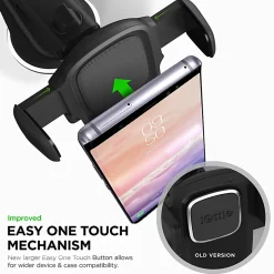 iOttie Easy One Touch 5 Dashboard & Windshield Mount, Black, HLCRIO171