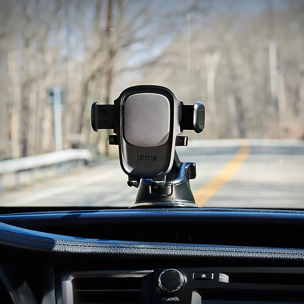 iOttie Easy One Touch 5 Dashboard & Windshield Mount, Black, HLCRIO171