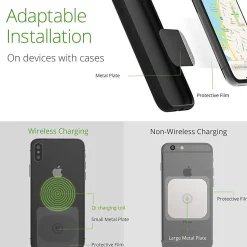 iOttie iTap 2 Magnetic Air Vent Mount, Black, HLCRIO157