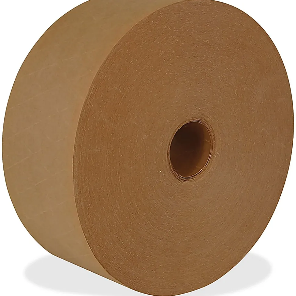 ipg Medium Duty Water-activated Tape - 125 yd Length x 2.83" Width - Natural - Weather Resistant - For Sealing, Packing - 1 Carton