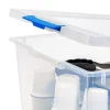 Iris Clip Box, 12 Qt, Clear, Pack Of 4 Boxes