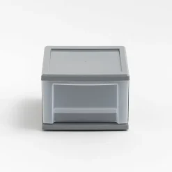 Iris® Stackable Storage Bins With Drawers, 5-13/16