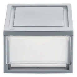 Iris® Stackable Storage Bins With Drawers, 5-7/16