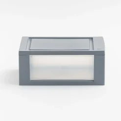 Iris® Stackable Storage Bins With Drawers, 5-7/16