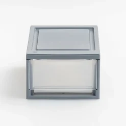 Iris® Stackable Storage Bins With Drawers, 5-7/16