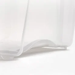 Iris® Stack & Pull™ Storage Box, 13.4 Gallon, Clear/Gray