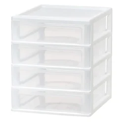 Iris USA® Desktop Drawer Units, 4 Drawers, 10-1/2