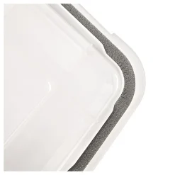 IRIS® Weathertight® Plastic Storage Container With Latch Lid, 18 3/4" x 17 3/4" x 23 5/8", Clear