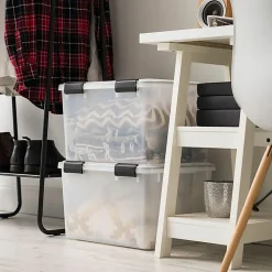IRIS® Weathertight® Storage Container, 46 Quarts, 11 4/5