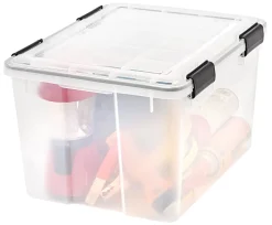 IRIS® Weathertight® Storage Container, 46 Quarts, 11 4/5