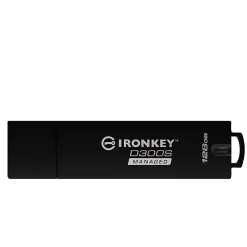 IronKey 128GB D300SM USB 3.1 Flash Drive - 128 GB - USB 3.1 - 256-bit AES - TAA Compliant