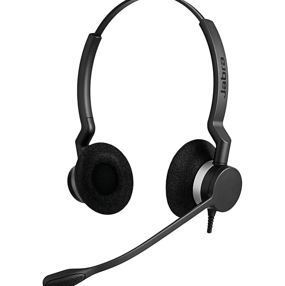 Jabra BIZ 2300 QD Duo - Stereo - Quick Disconnect - Wired - Over-the-head - Binaural - Supra-aural - Noise Cancelling Microphone