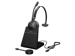 Jabra Engage 55 Headset - Mono - USB Type C - Wireless - DECT - 492.1 ft - 40 Hz to 16 kHz - On-ear - 9553435125