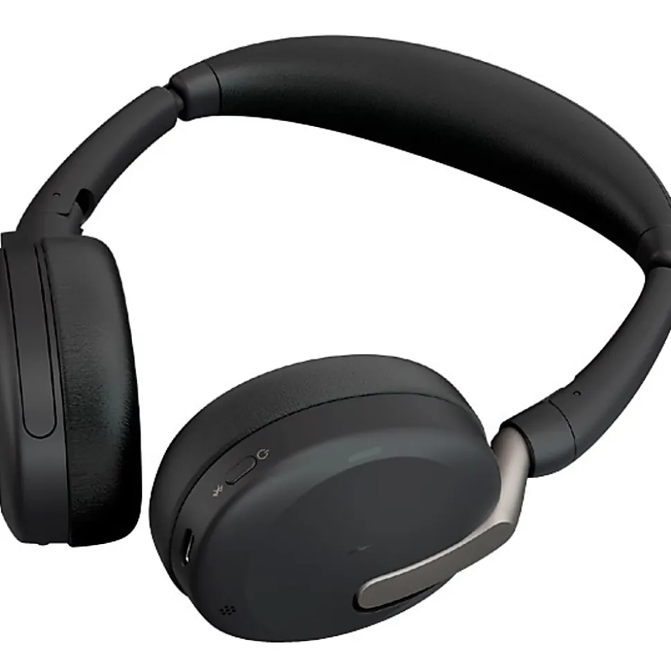 Jabra Evolve2 65 Flex Headset - Stereo - Wireless - Bluetooth - 98.4 ft - 20 Hz to 20 kHz - On-ear - Binaural - 2669998999901