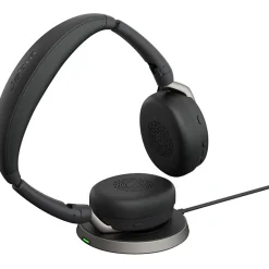 Jabra Evolve2 65 Flex Headset - Stereo - Wireless - Bluetooth - 98.4 ft - 20 Hz to 20 kHz - On-ear - Binaural - 2669998999901