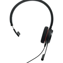 Jabra EVOLVE 20 Headset - Mono - USB Type C - Wired - 32 Ohm - 150 Hz to 7 kHz - Over-the-head - Monaural - 4993829289