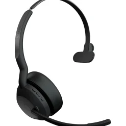 Jabra Evolve2 55 Headset - Mono - Wireless - Bluetooth - 98.4 ft - 20 Hz to 20 kHz - On-ear - Monaural - 2559989998901