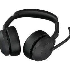 Jabra Evolve2 55 Headset - Stereo - Wireless - Bluetooth - 98.4 ft - 20 Hz to 20 kHz - On-ear - Binaural - 2559998999901