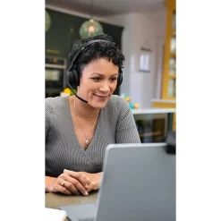 Jabra Evolve2 55 Headset - Stereo - Wireless - Bluetooth - 98.4 ft - 20 Hz to 20 kHz - On-ear - Binaural - 2559999998901
