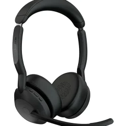 Jabra Evolve2 55 Headset - Stereo - Wireless - Bluetooth - 98.4 ft - 20 Hz to 20 kHz - On-ear - Binaural - 2559999998901