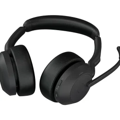 Jabra Evolve2 55 Headset - Stereo - Wireless - Bluetooth - 98.4 ft - 20 Hz to 20 kHz - On-ear - Binaural - 2559999998901