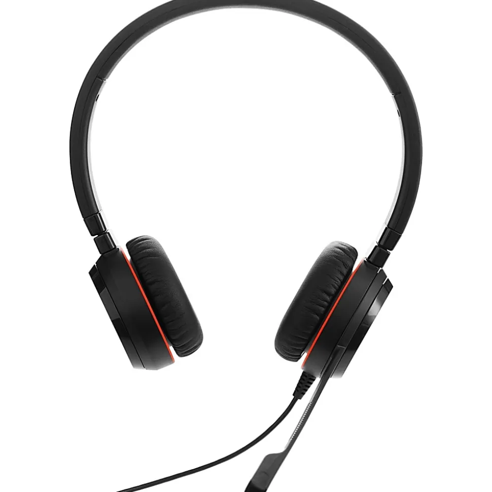 Jabra Evolve 30 II Headset - Stereo - Mini-phone (3.5mm) - Wired - Over-the-head - Binaural - Circumaural - 1440121