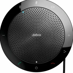 Jabra Speak 510+ MS Speakerphone  Wired/Wireless Bluetooth  Skype for Business  4 Meeting Persons Capacity  Omni directional Microphone(s)  Black