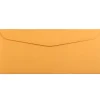 JAM Paper® Booklet Commercial-Flap Envelopes, #12, Gummed Seal, Brown Kraft, Pack Of 500 Envelopes