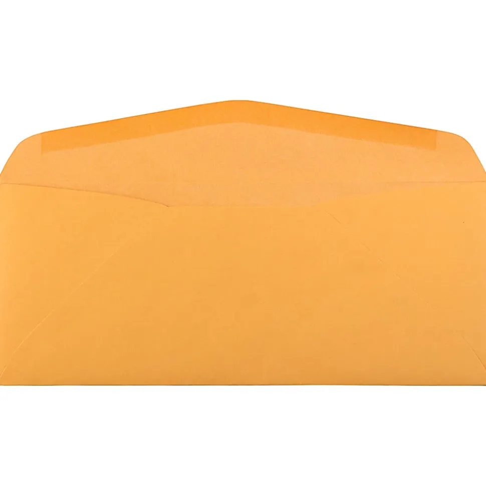 JAM Paper® Booklet Commercial-Flap Envelopes, #12, Gummed Seal, Brown Kraft, Pack Of 500 Envelopes