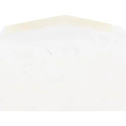 JAM Paper® Booklet Envelopes, 3 5/8" x 6 1/2", Gummed Seal, White, Pack Of 25