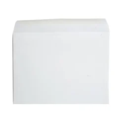 JAM Paper® Booklet Strathmore Wove Envelopes, 9" x 12", Gummed Seal, Strathmore Bright White, Pack Of 25