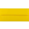 JAM PAPER #10 Business Colored Envelopes, 4 1/8" x 9 1/2", Yellow, Pack Of 25