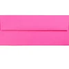 JAM PAPER #10 Business Colored Envelopes, 4 1/8 x 9 1/2, Ultra Fuchsia Hot Pink, 25/Pack