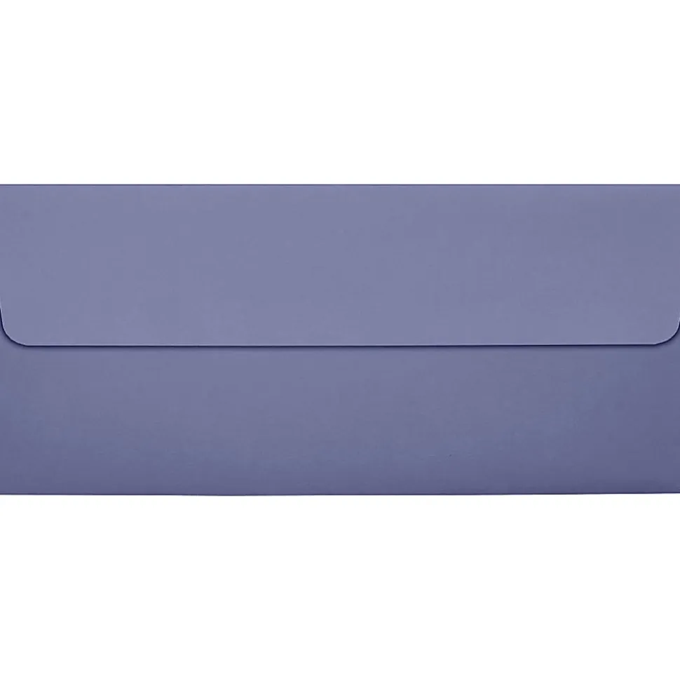 JAM PAPER #10 Business Premium Envelopes with Peel and Seal Closure, 4 1/8 x 9 1/2, Dark Purple, 25/Pack