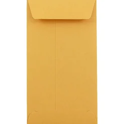 JAM PAPER® #5.5 Coin Business Envelopes, 3 1/8" x 5 1/2", Brown Kraft, Pack Of 25