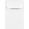 JAM Paper® Coin Envelopes, #1, Gummed Seal, White, Pack Of 100 Envelopes
