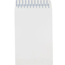 JAM Paper® Envelopes, 6" x 9", Peel & Seal Closure, White, Pack Of 500 Envelopes