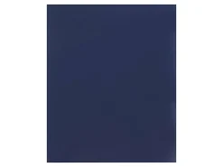 JAM Paper® Glossy 2-Pocket Presentation Folders, Navy Blue, Pack of 6