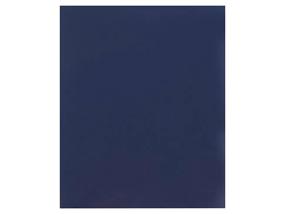 JAM Paper® Glossy 2-Pocket Presentation Folders, Navy Blue, Pack of 6