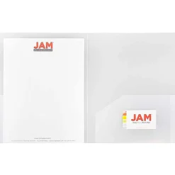 JAM Paper® Heavy-Duty 2-Pocket Plastic Presentation Folders, 9