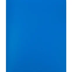 JAM Paper® Heavy Duty 4-Pocket Plastic Folders, 9 1/2" x 11 5/8", Blue, Pack Of 2